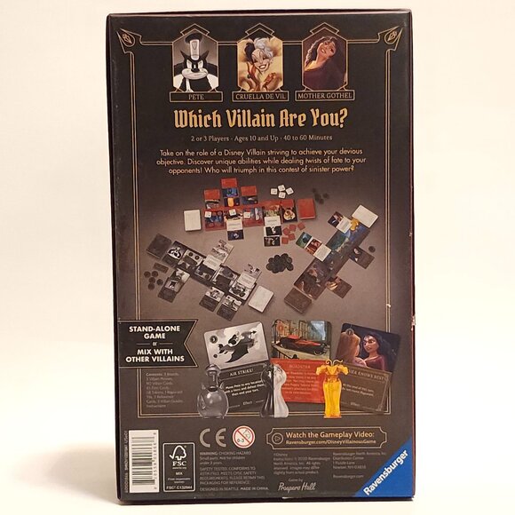 Ravensburger Disney Villainous: Perfectly Wretched Strategy Board Game 2019 - Picture 9 of 11